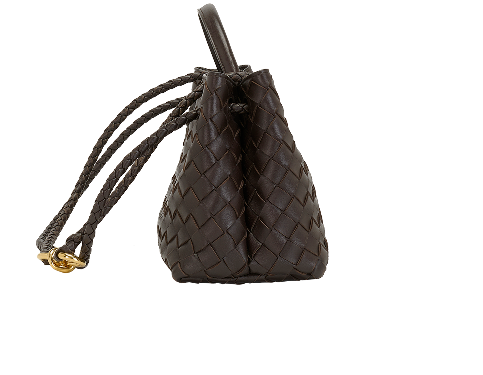 East-West Andiamo, &pound;2,200, Handbags, Brown, Leather, Side view